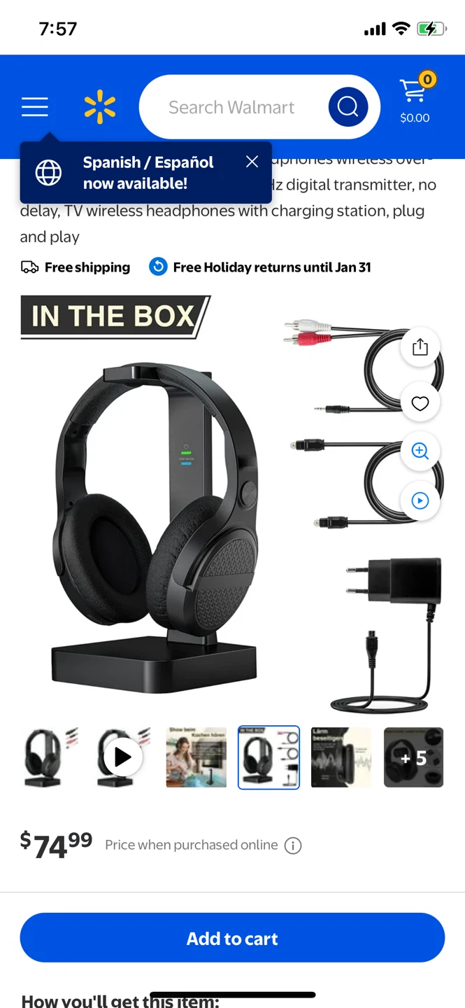 Monodeal Wireless TV HeadPhone!