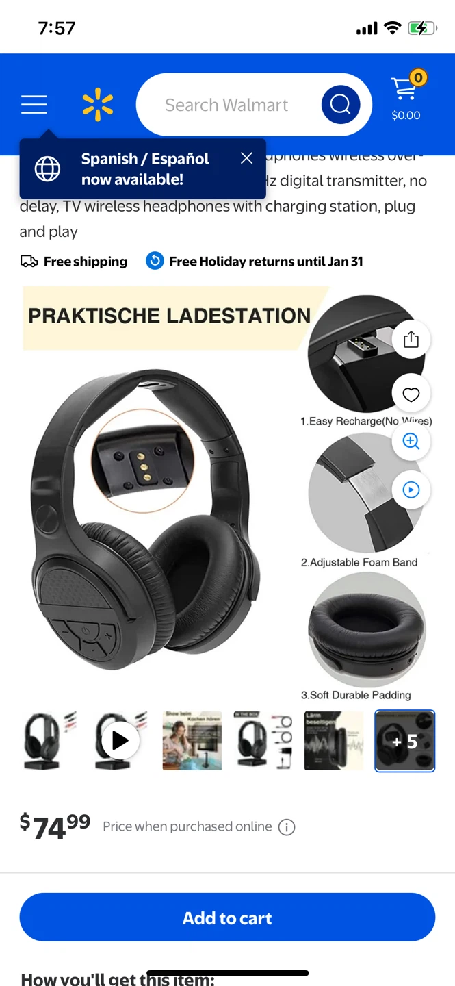 Monodeal Wireless TV HeadPhone! - photo 4