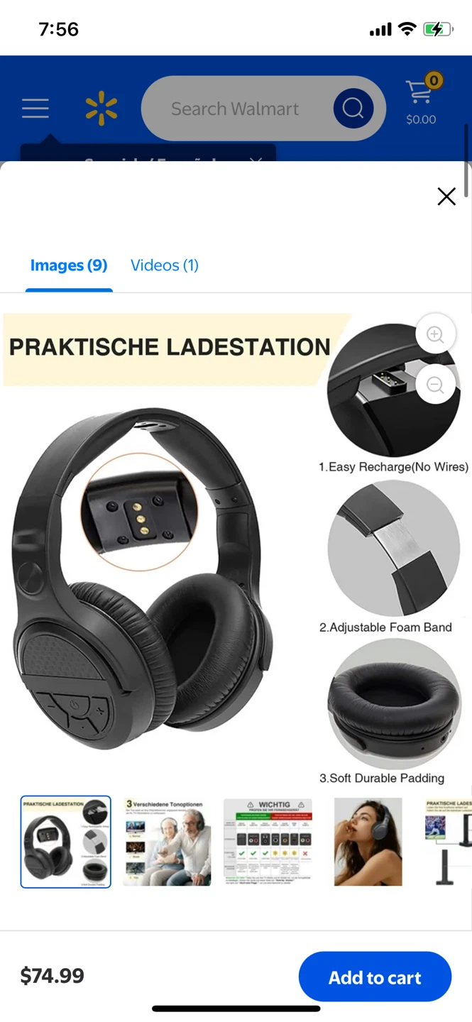 Monodeal Wireless TV HeadPhone! - photo 2