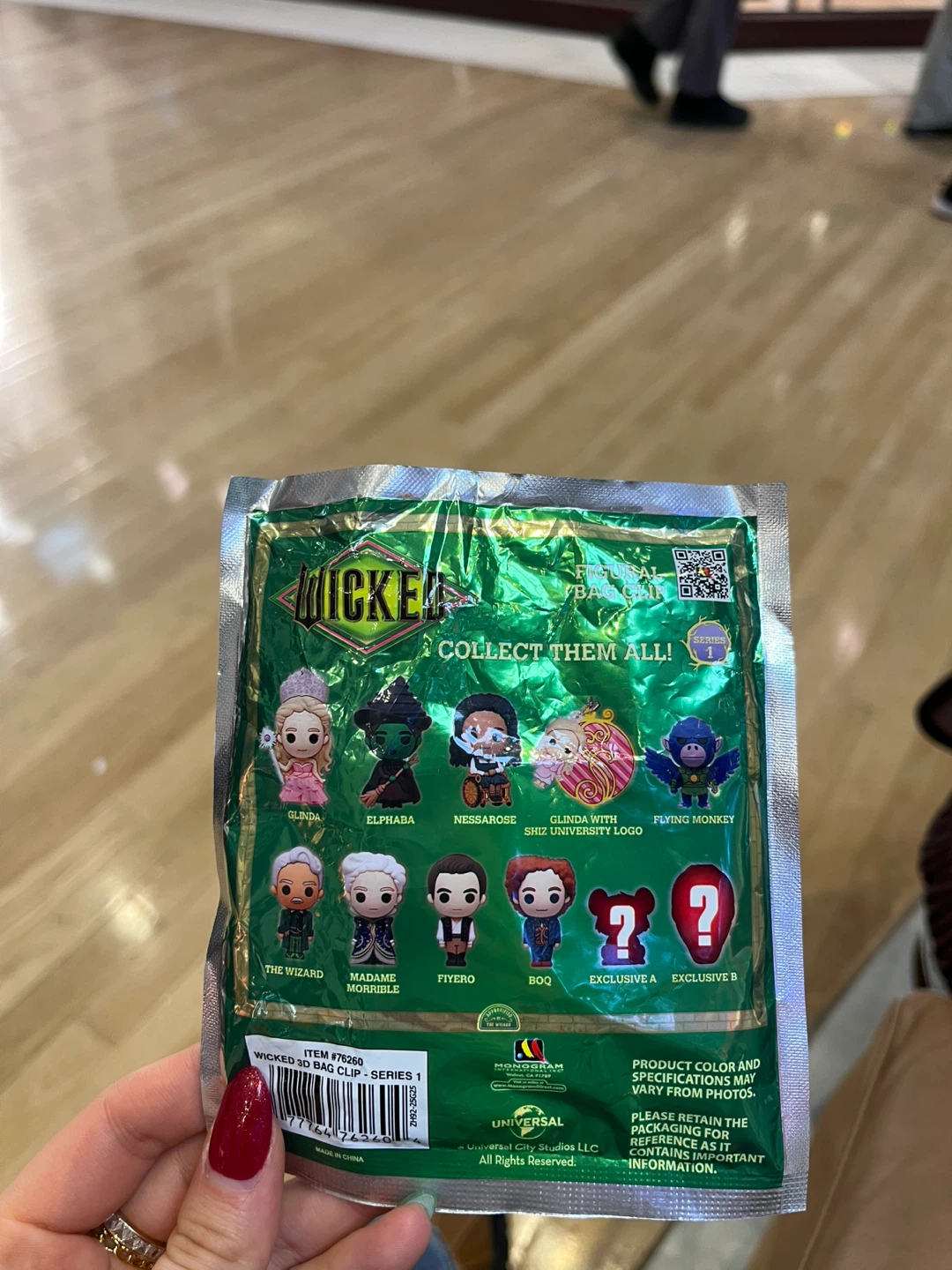 Wicked Figural Bag Clip - Nessarose - photo 4