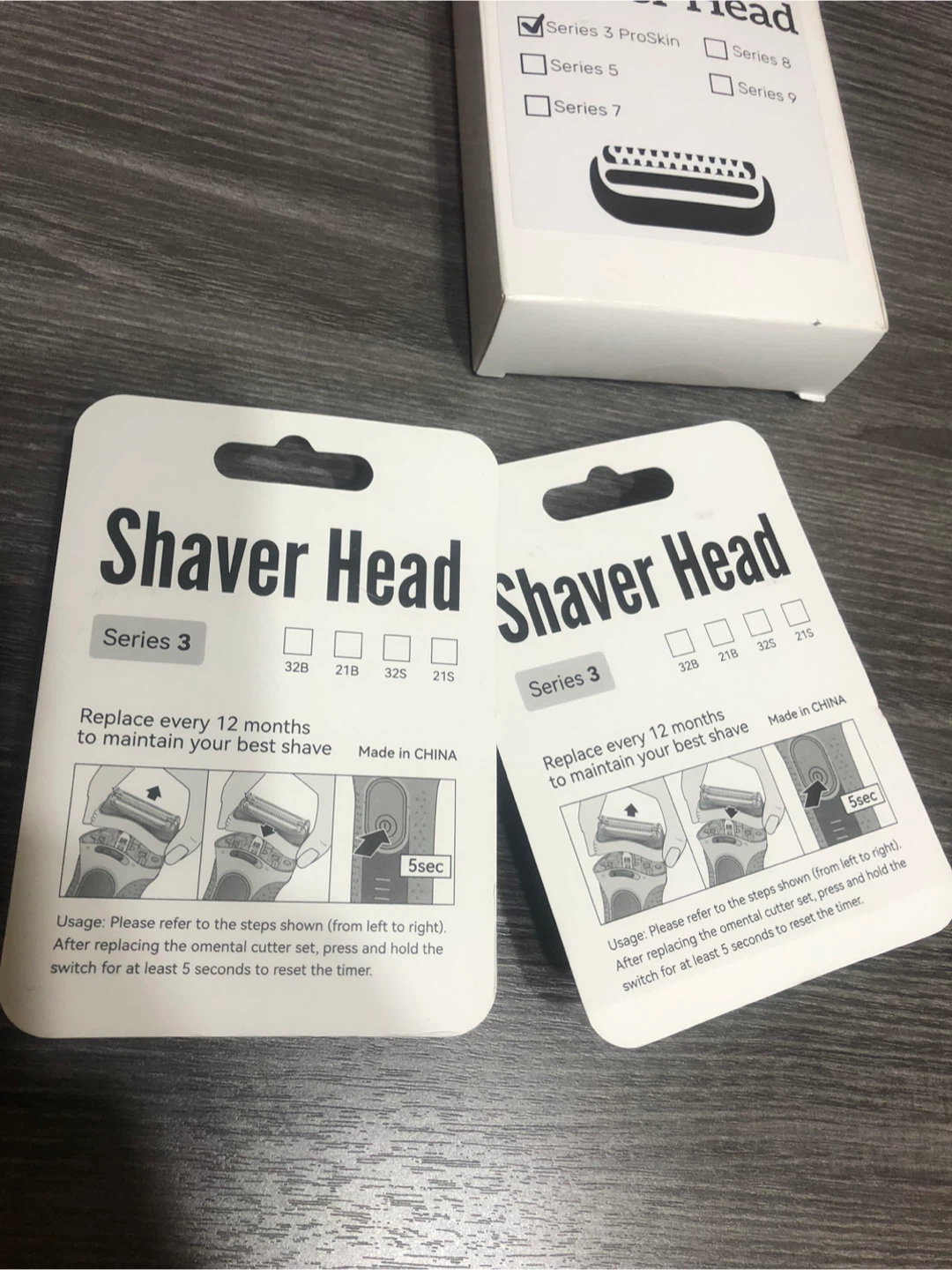 Braun Series 3 ProSkin Shaver Head Replacement-NEW - photo 4