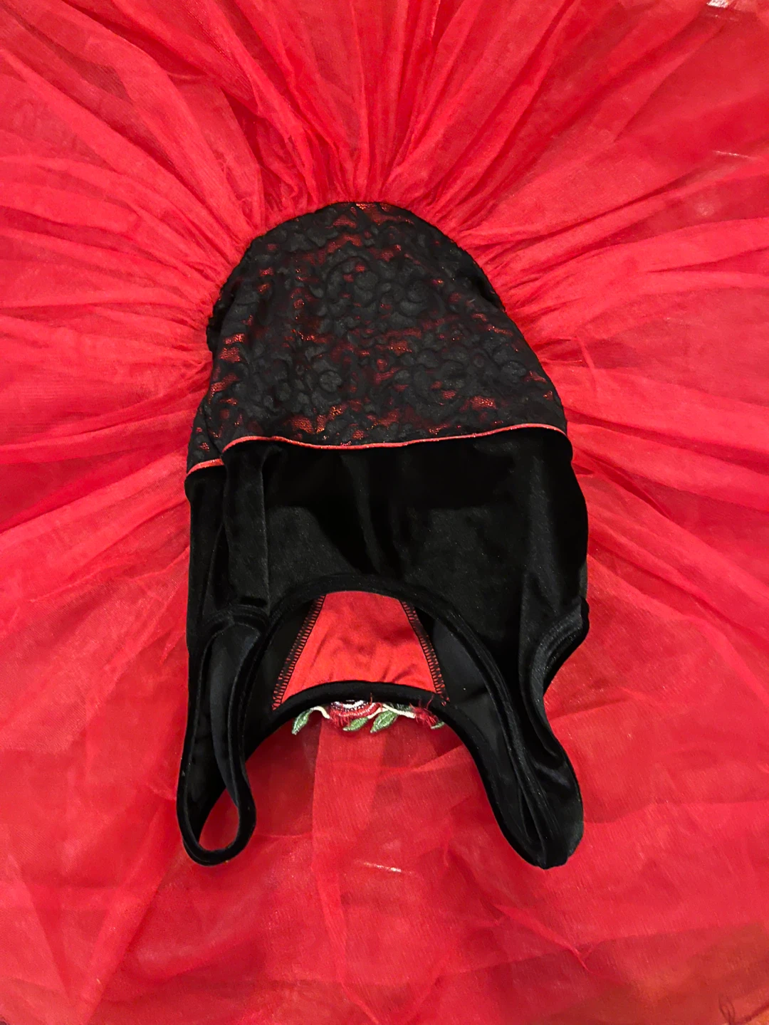 Black and red dance tutu - photo 3
