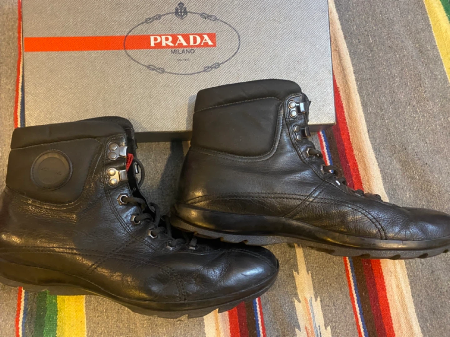 Prada Linea Rossa Boots US size 9