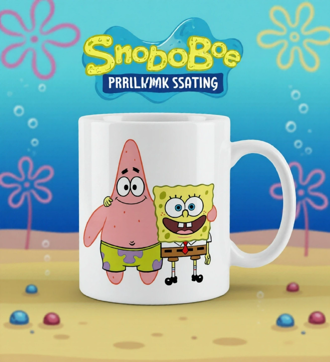 Spongebob & Patrick Mug - SnoboBoe