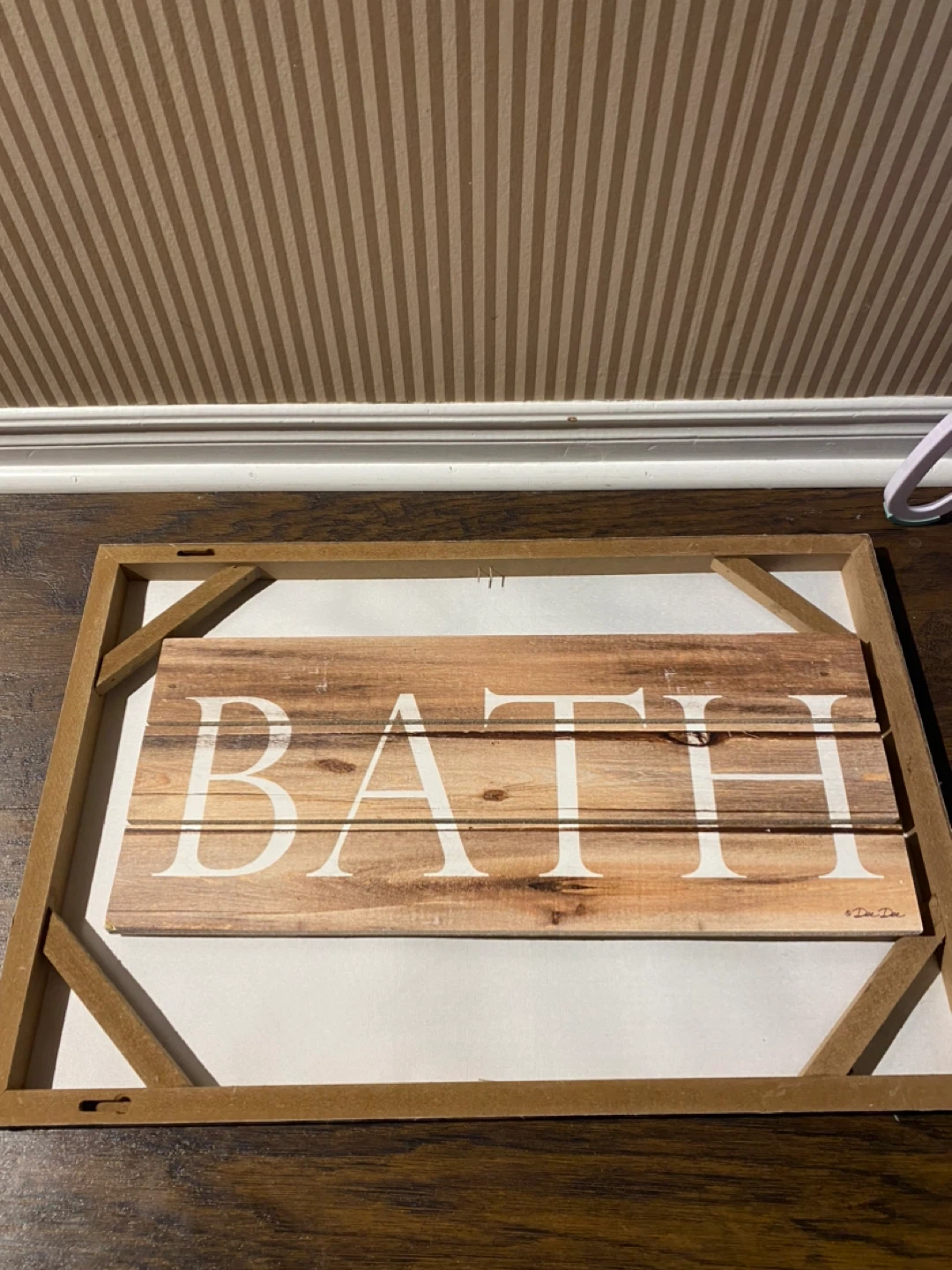 MOVING SALE $5 WOODEN BATHROOM DECOR #Cleanout