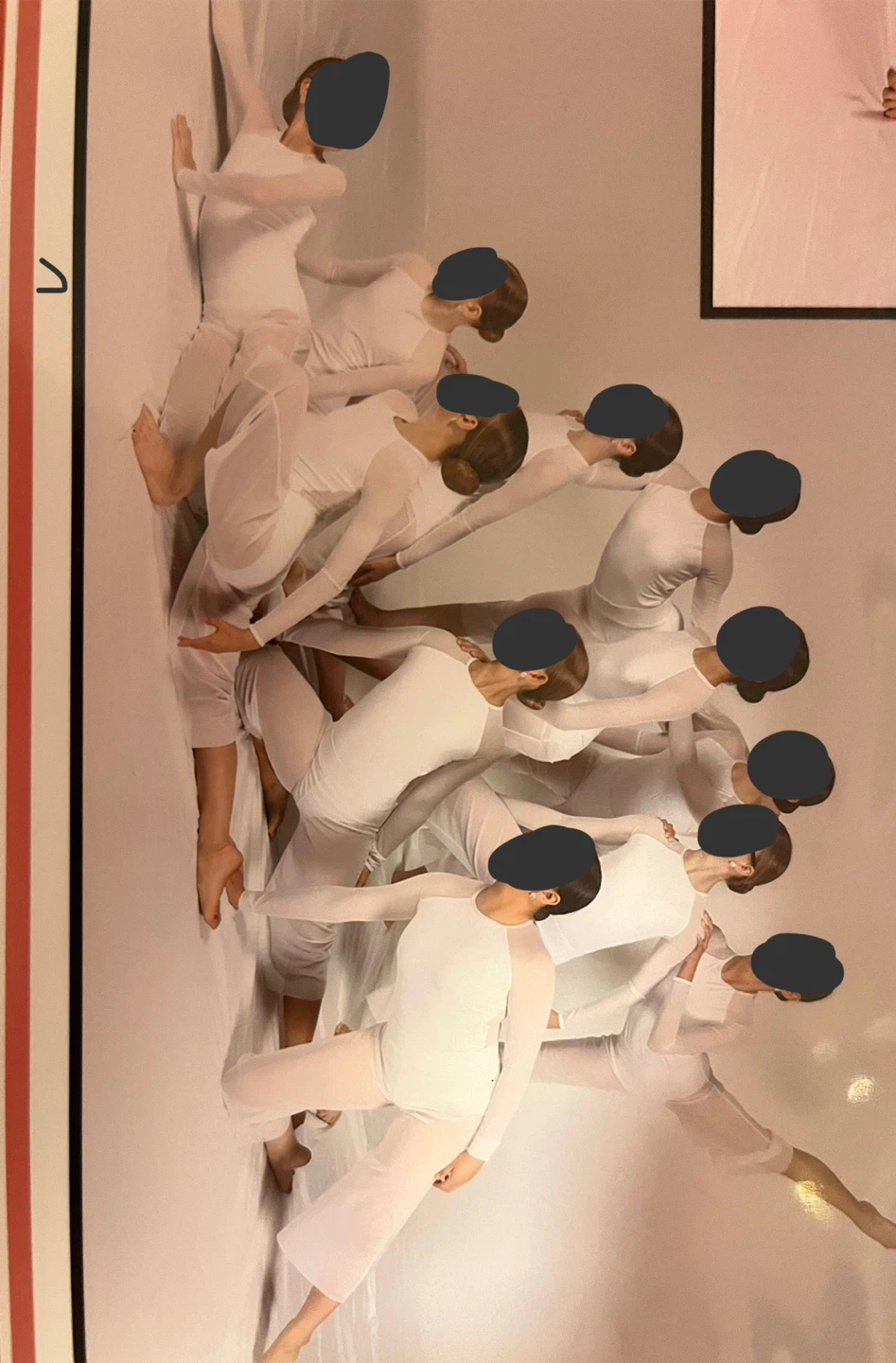 White two piece dance costume - photo 4