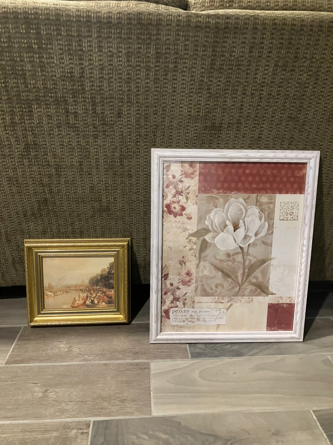 Framed Wall Art Set - Floral & Landscape