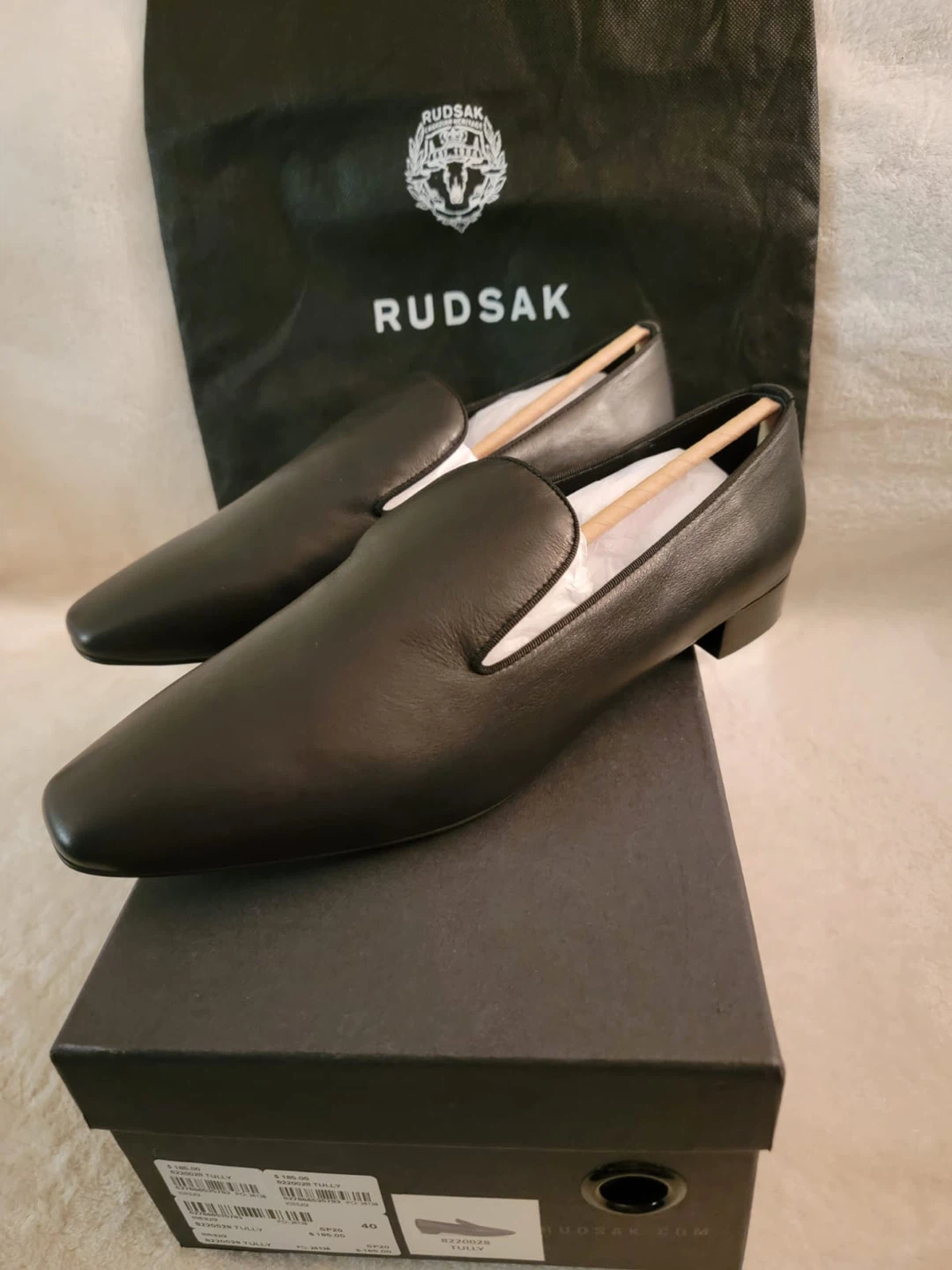 New Rudsak Tully Leather Loafers, Size 40 - photo 2
