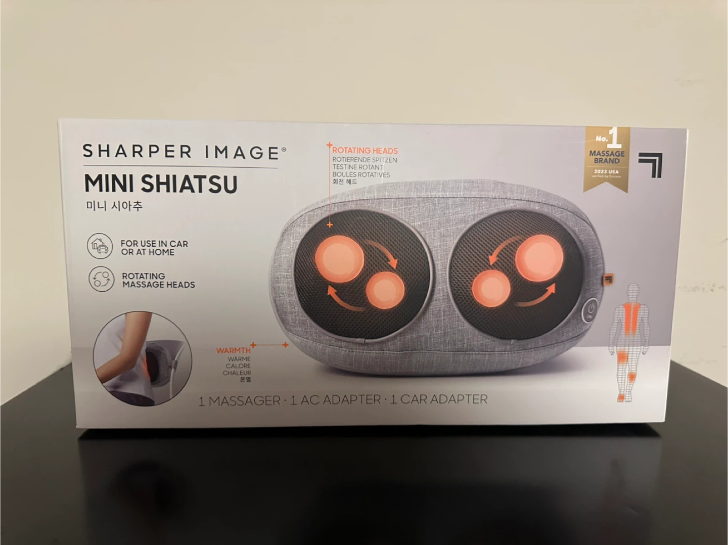 Sharper Image Mini Shiatsu Massager - New in Box!
