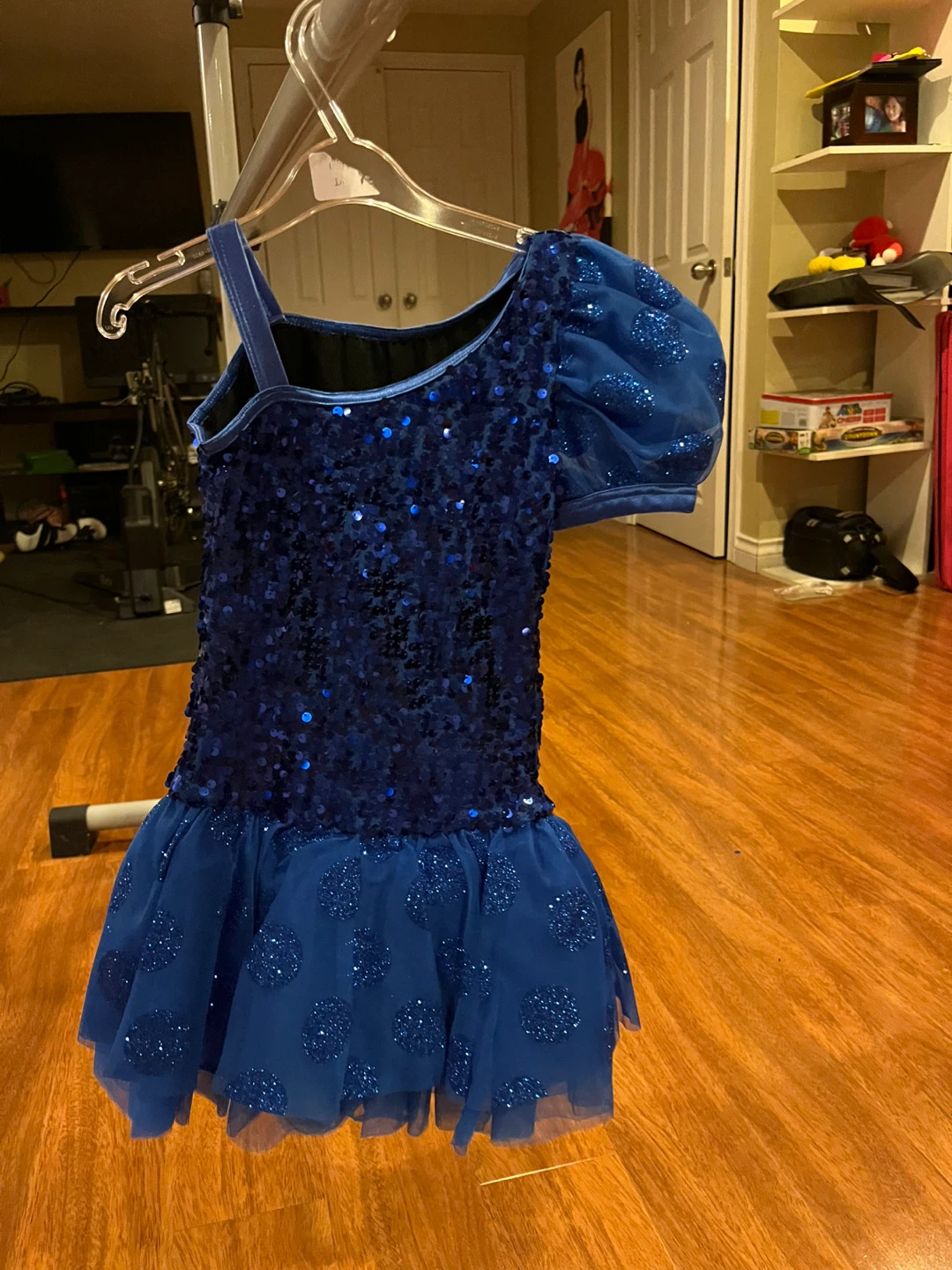 Dark blue dance costume - photo 2