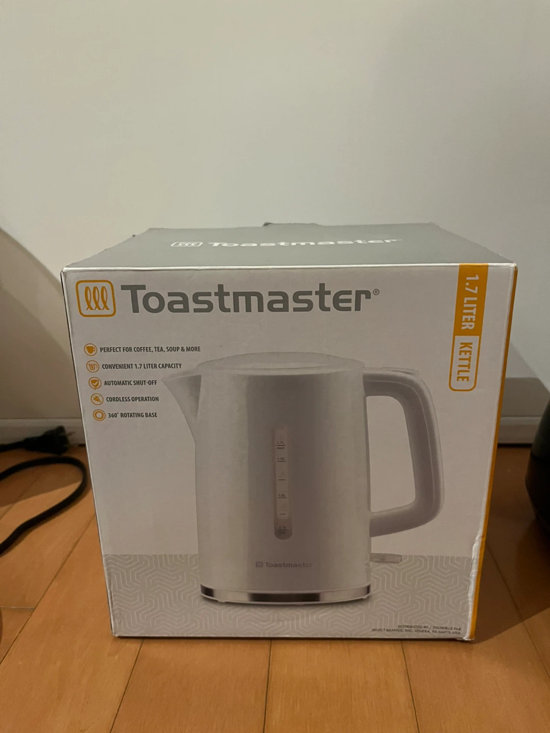 Toastmaster 1.7 Liter Kettle