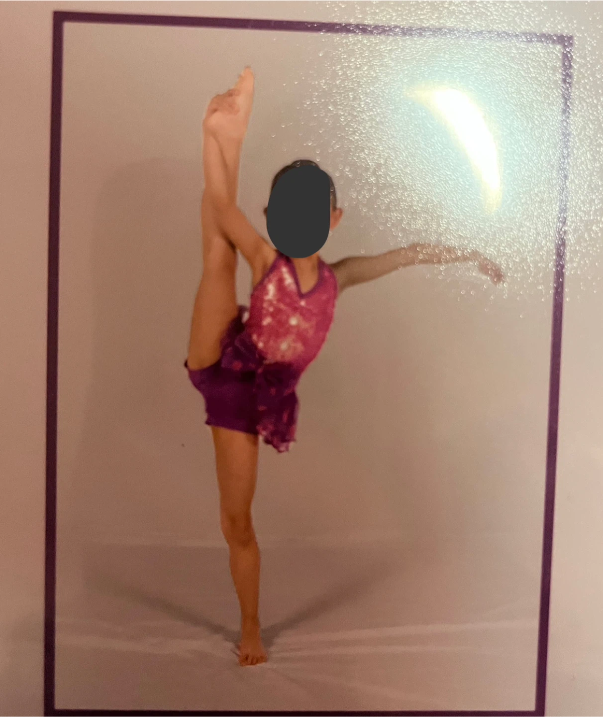 Pink and purple dance costume - photo 3