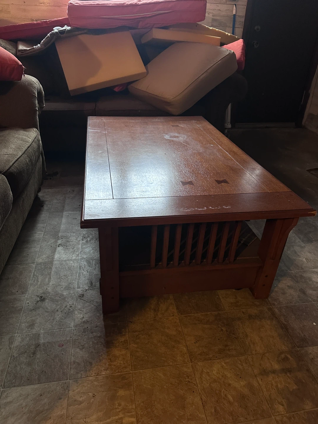 Wood Lift Top Coffee Table - photo 3