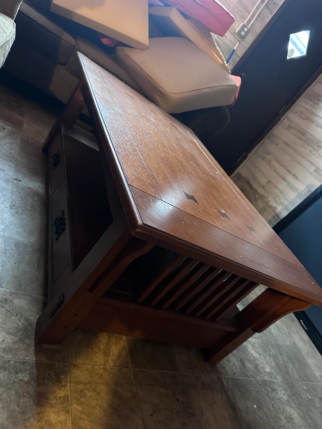 Wood Lift Top Coffee Table