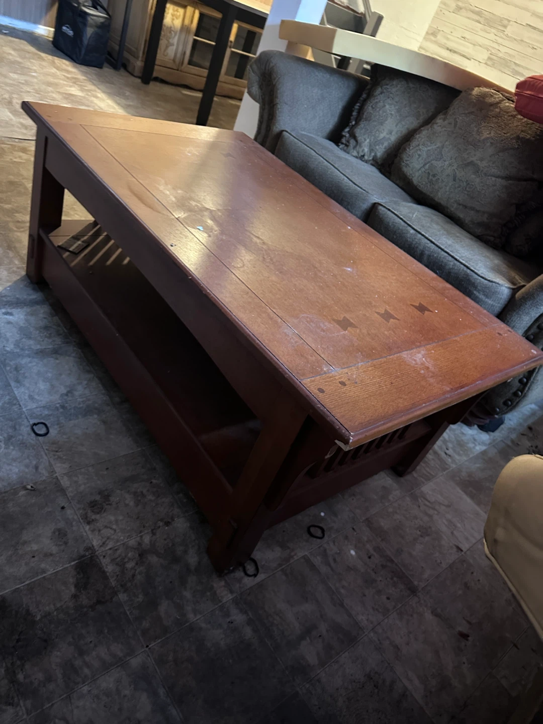 Wood Lift Top Coffee Table - photo 2