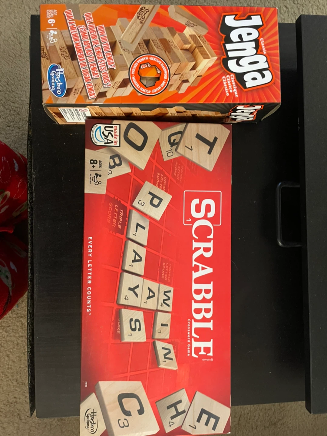 Jenga Classic & Scrabble Board Games - photo 2
