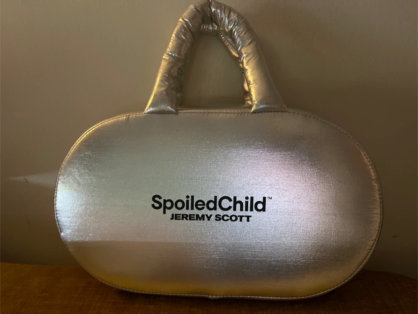 SpoiledChild Jeremy Scott Silver Handbag - photo 2