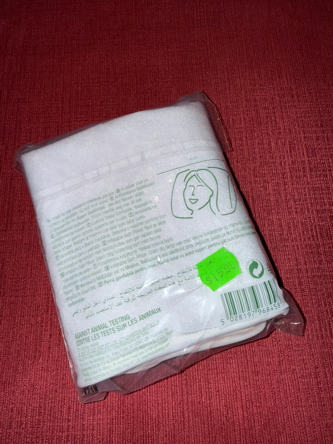 The Body Shop - Inflatable Bath Pillow - New in Packaging - photo 3