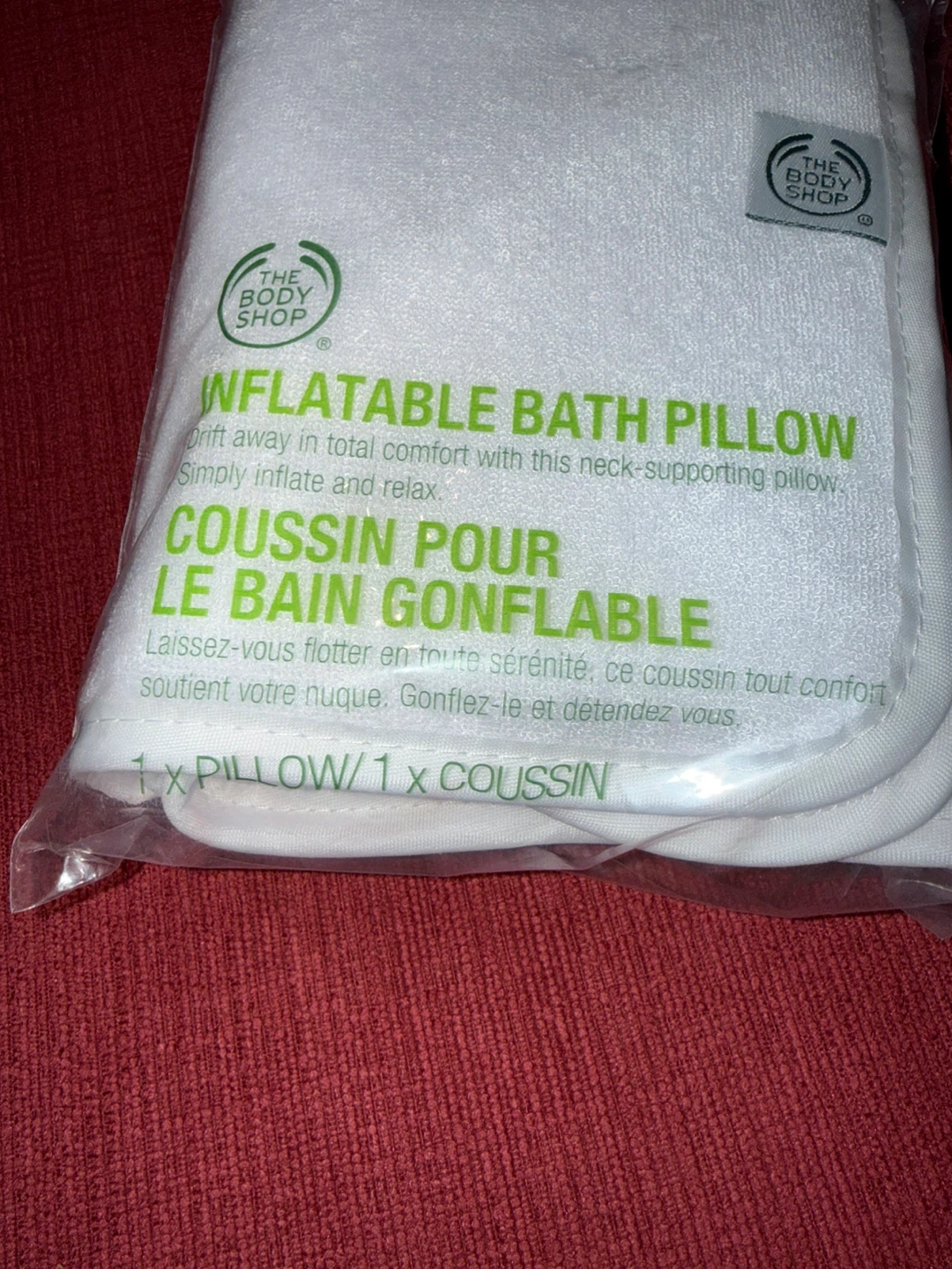 The Body Shop - Inflatable Bath Pillow - New in Packaging - photo 2