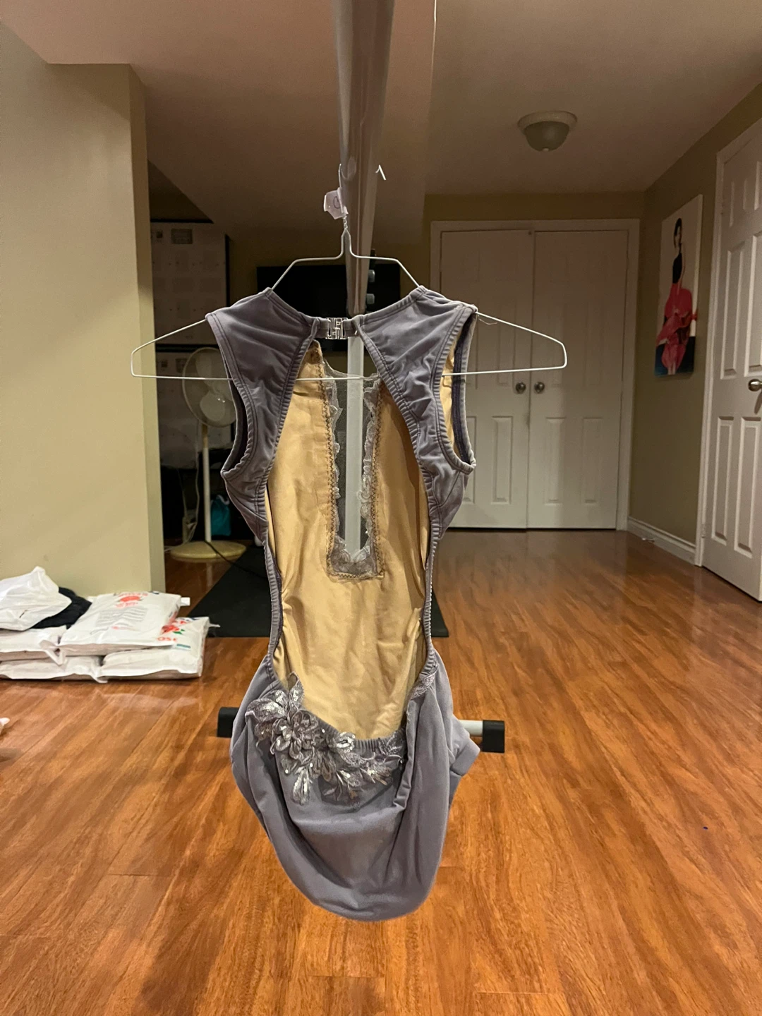 Grayish purple dance costume - photo 2