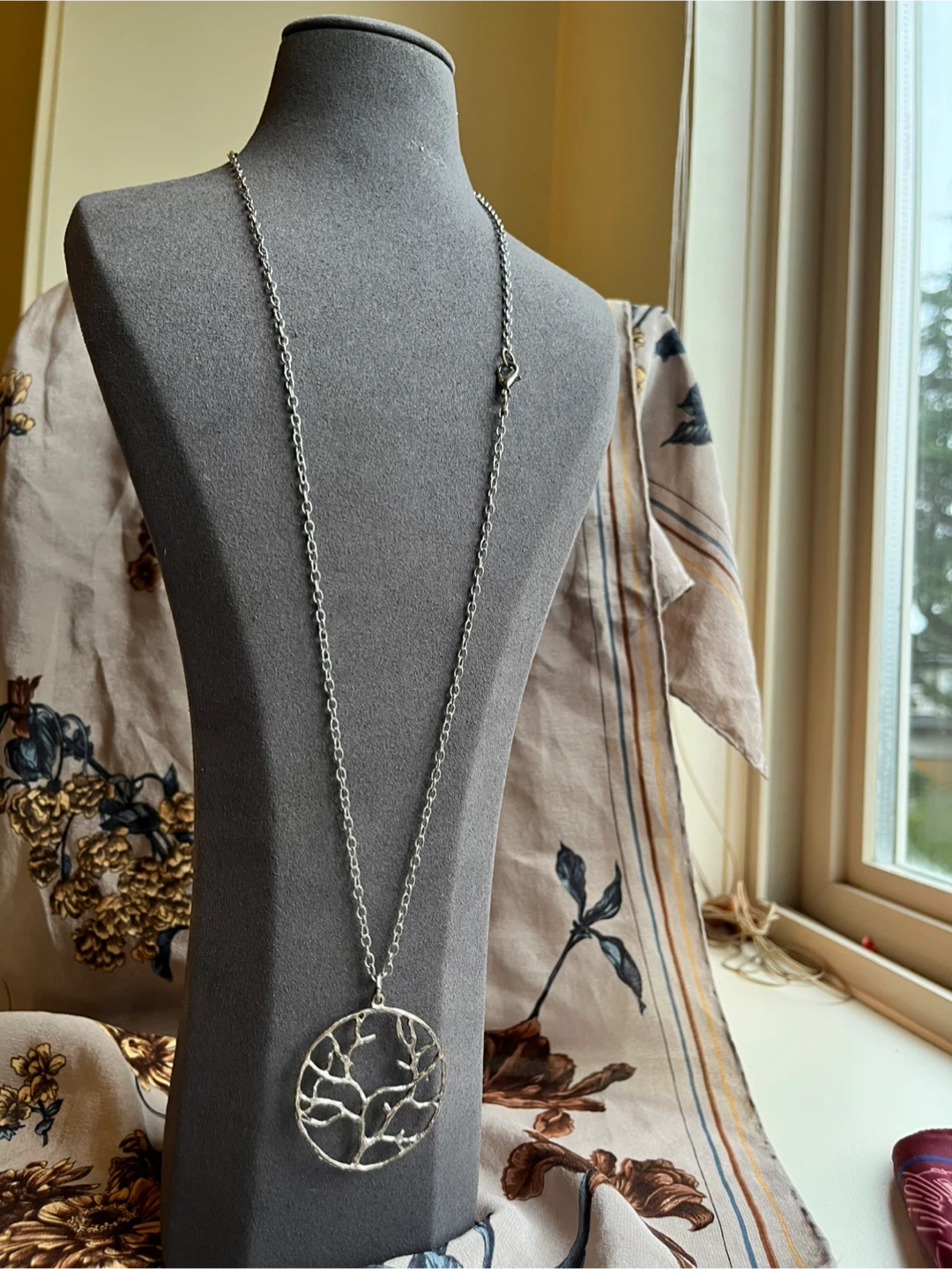 Make an Offer: Silver Tree of Life Pendant Necklace