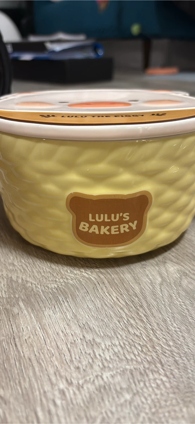 Lulu The Piggy Ceramic Bowl with Lid, New - photo 3
