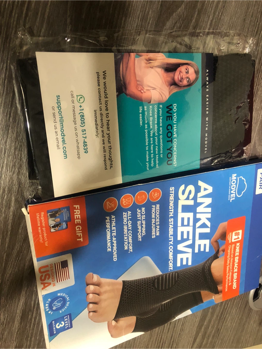 New Modvel Ankle Sleeve - Strength, Stability, Comfort