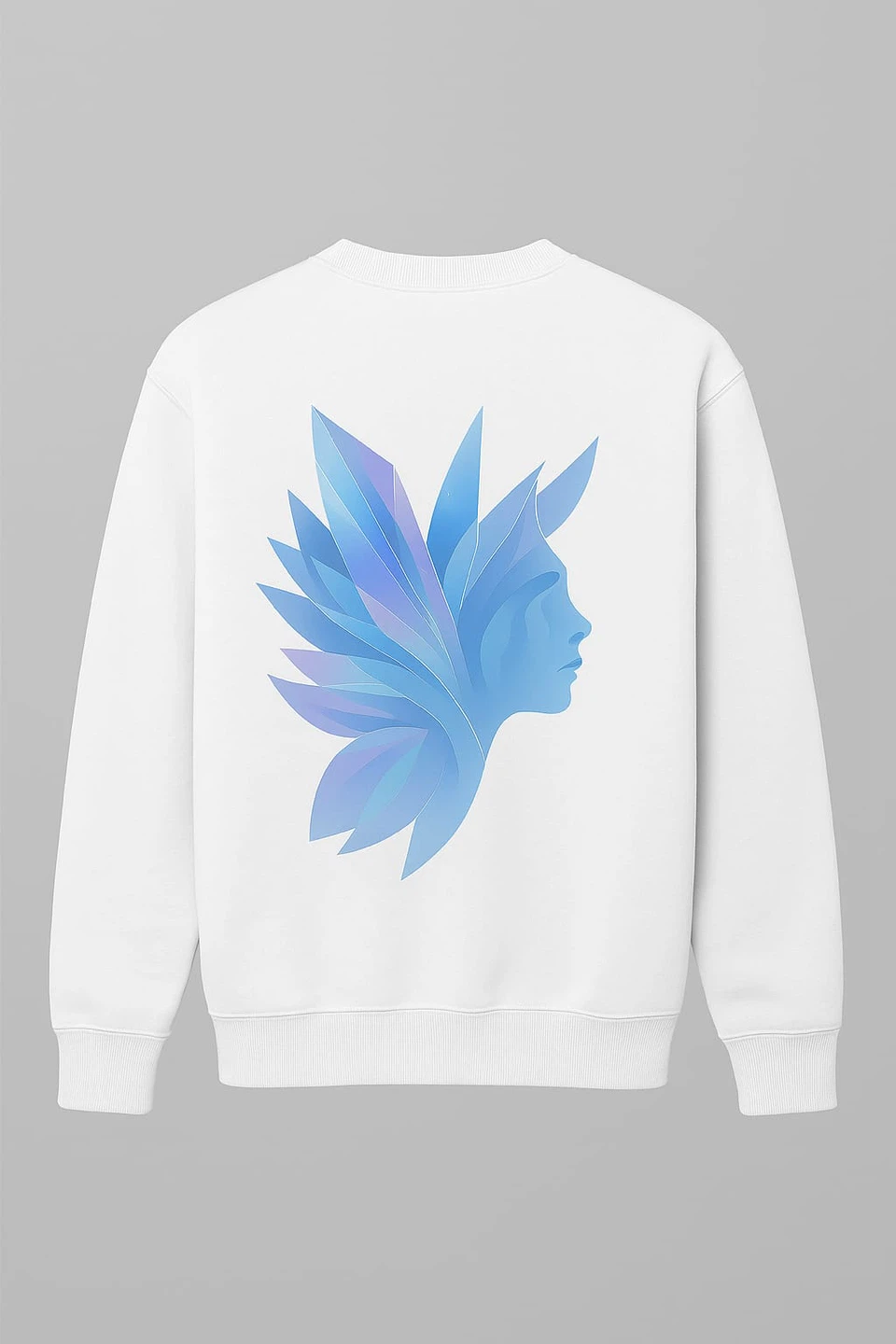 Sweatshirt with Graphic Print
