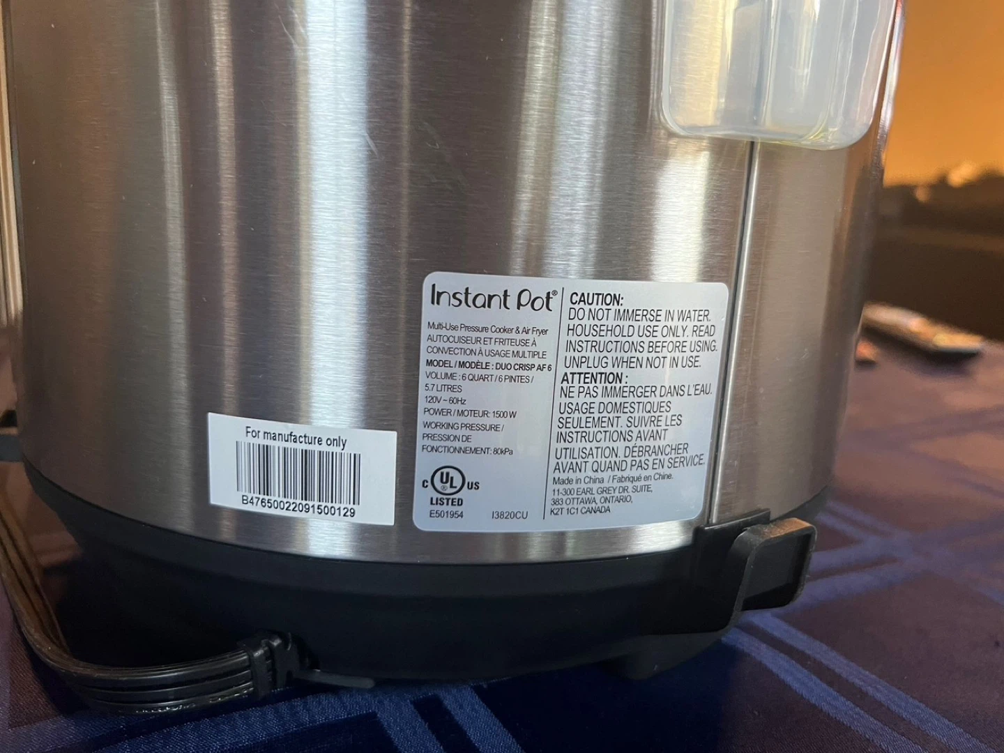 Pancake maker & instapot duo crisp bundle - photo 5