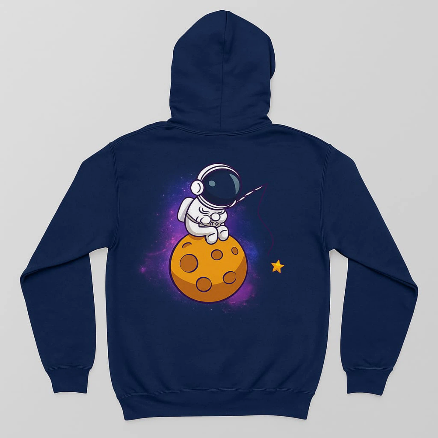 Astronaut on the Moon Hoodie