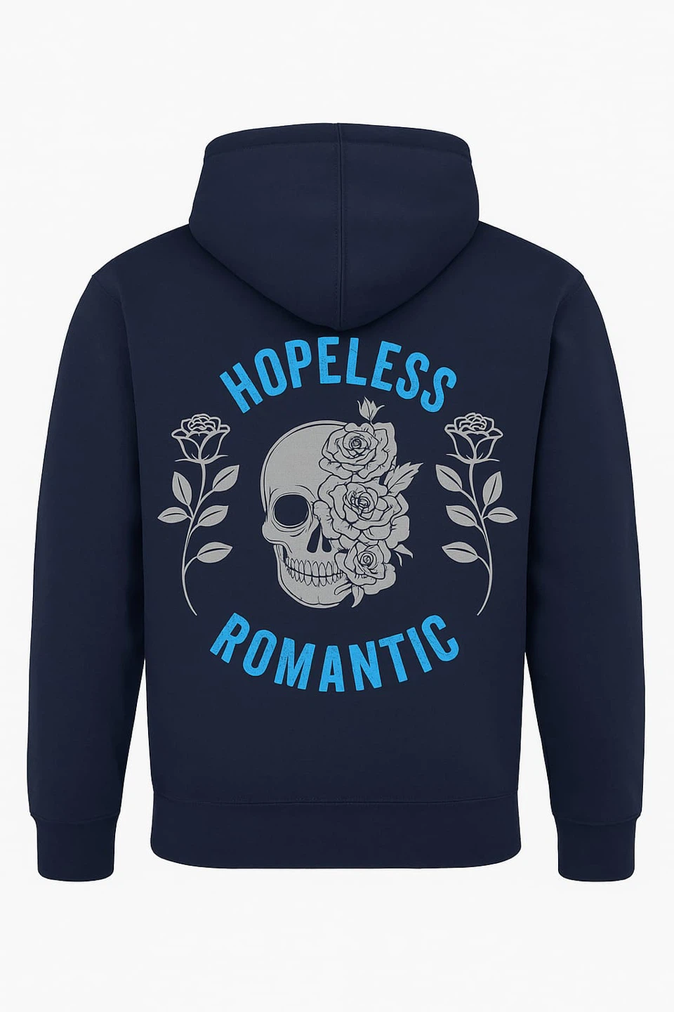 Hopeless Romantic Skull Hoodie - photo 5