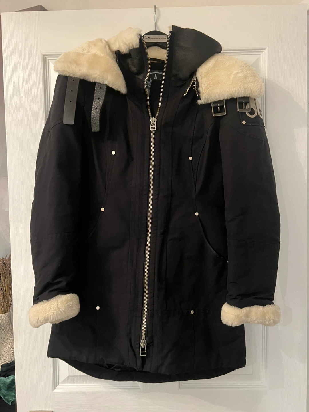 Moose Knuckles Black Winter Jacket