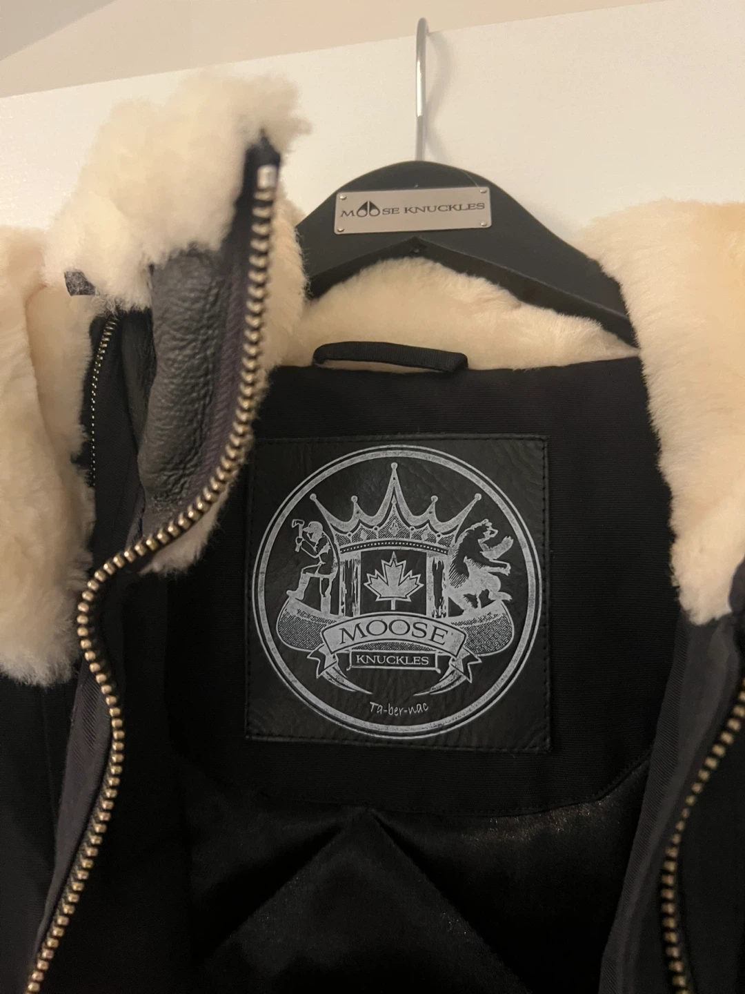 Moose Knuckles Black Winter Jacket - photo 2