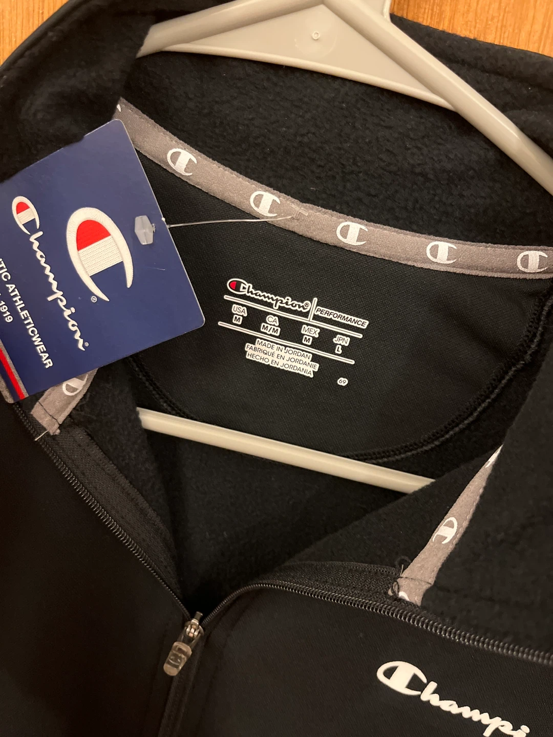 Champion Performance Jacket - Black, Size M - photo 4