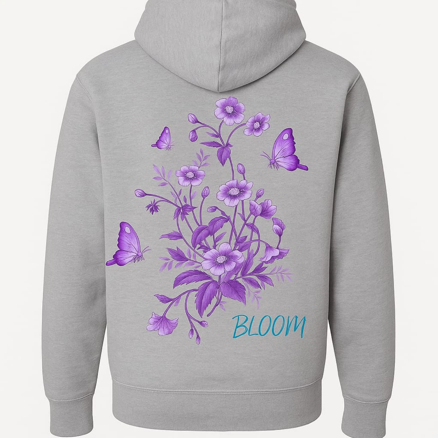 Bloom Print Hoodie - photo 2
