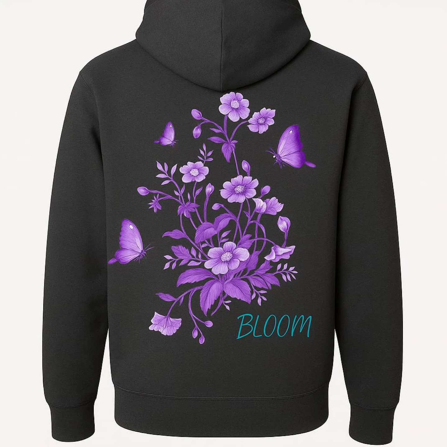 Bloom Print Hoodie - photo 3