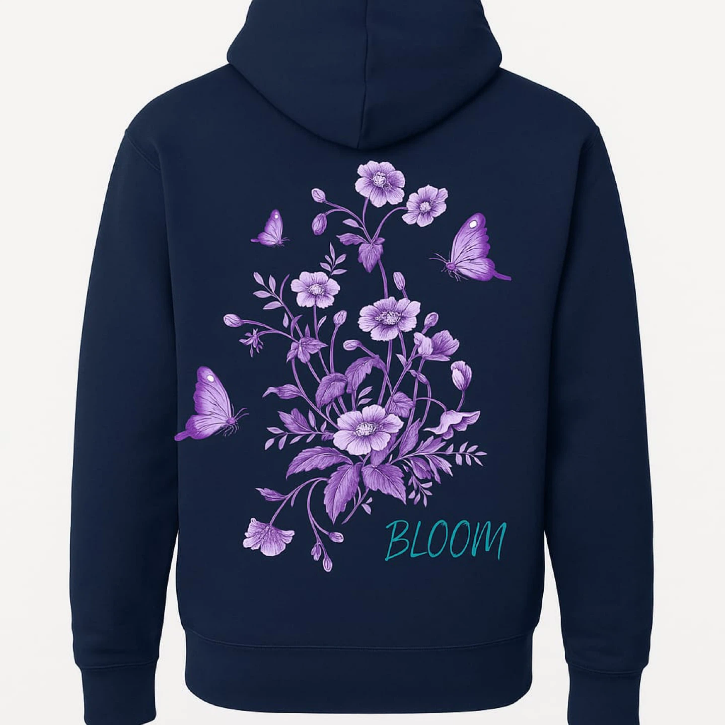 Bloom Print Hoodie - photo 5