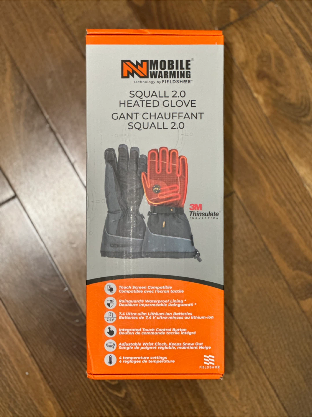 New Mobile Warming Squall 2.0 Heated Gloves