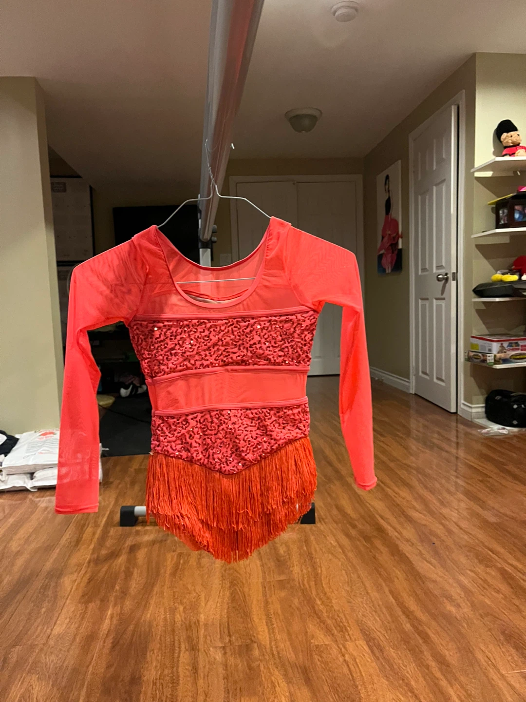 Neon pink dance costume - photo 2