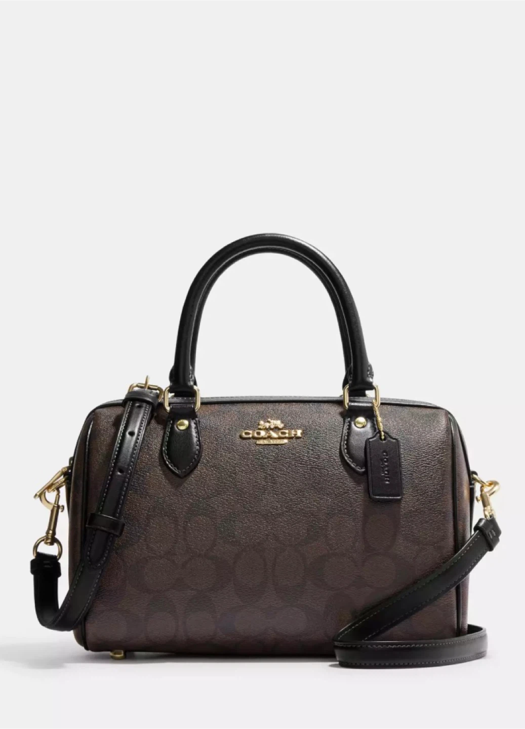 Coach Rowan Satchel in Signature Canvas - photo 2