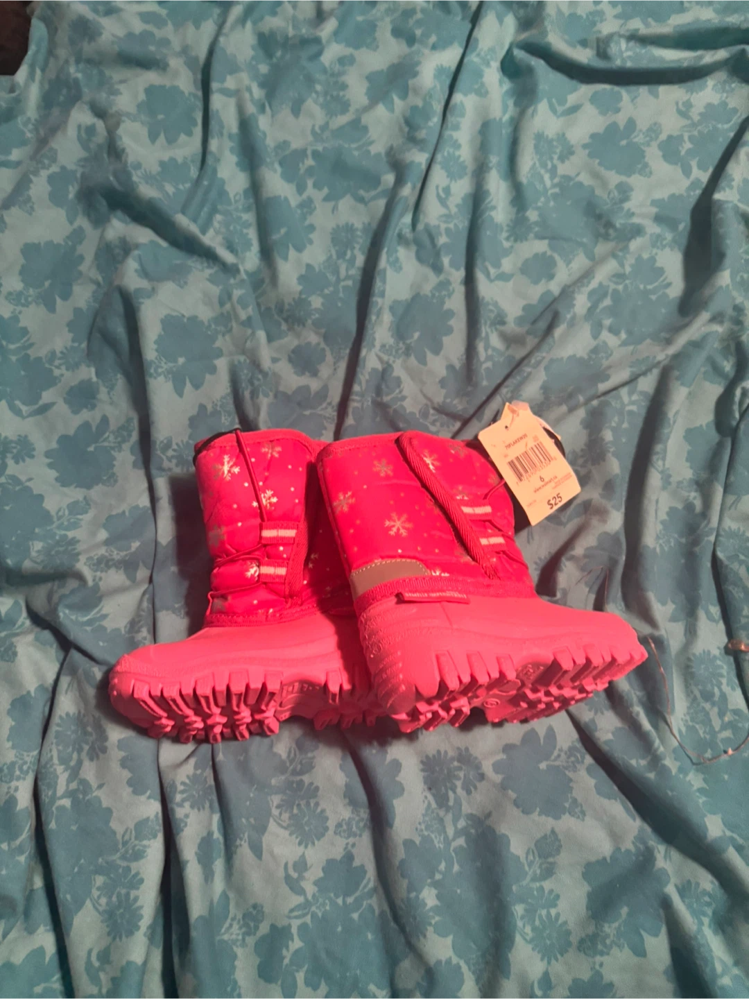 Pink Winter Boots - Size 6