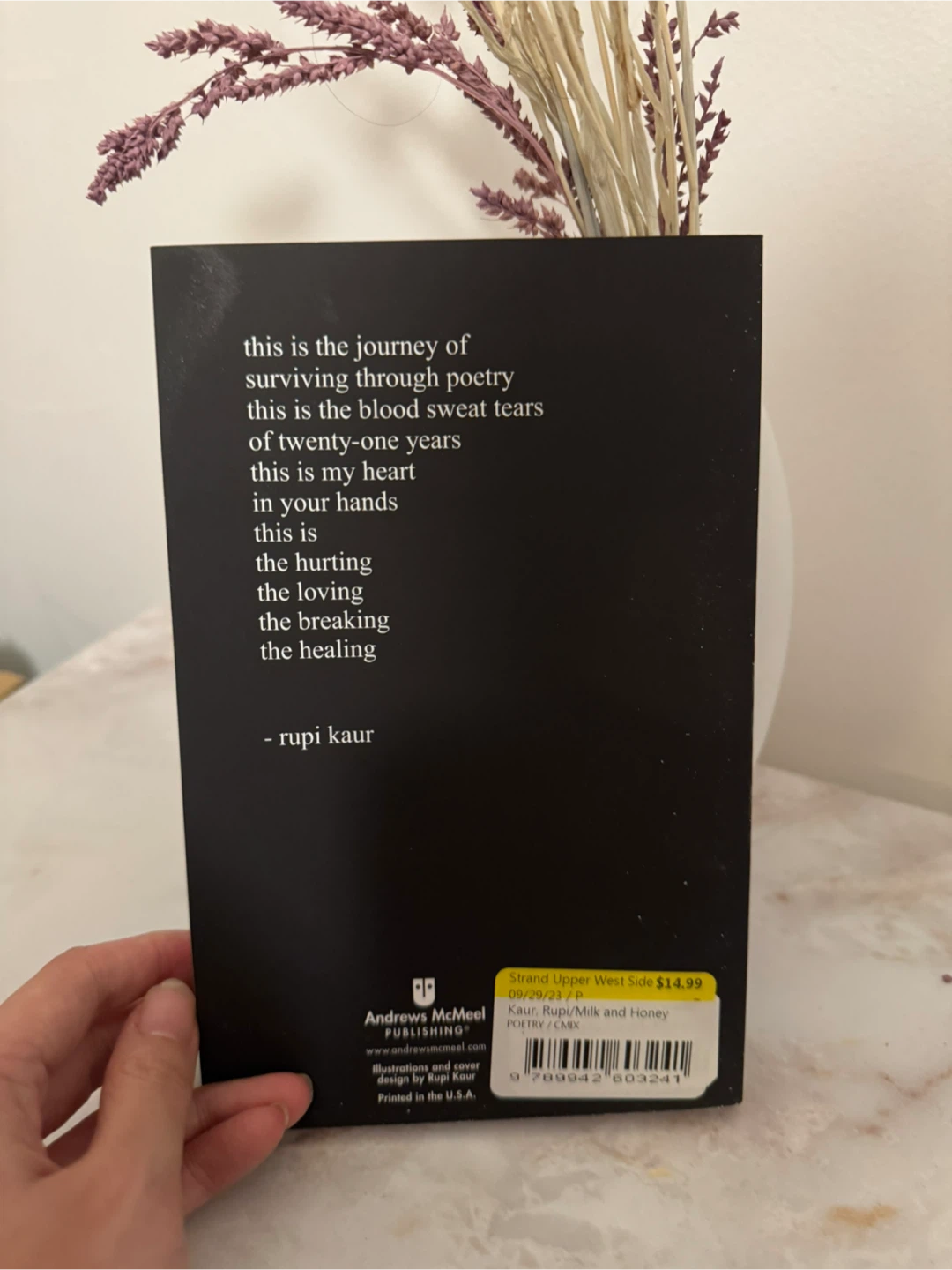 Milk and Honey by Rupi Kaur - photo 2
