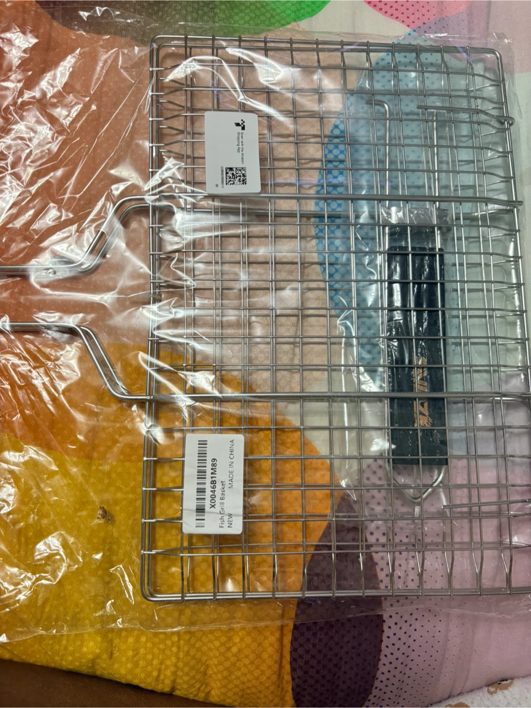 New Grill Basket BBQ Grilling Basket - photo 3