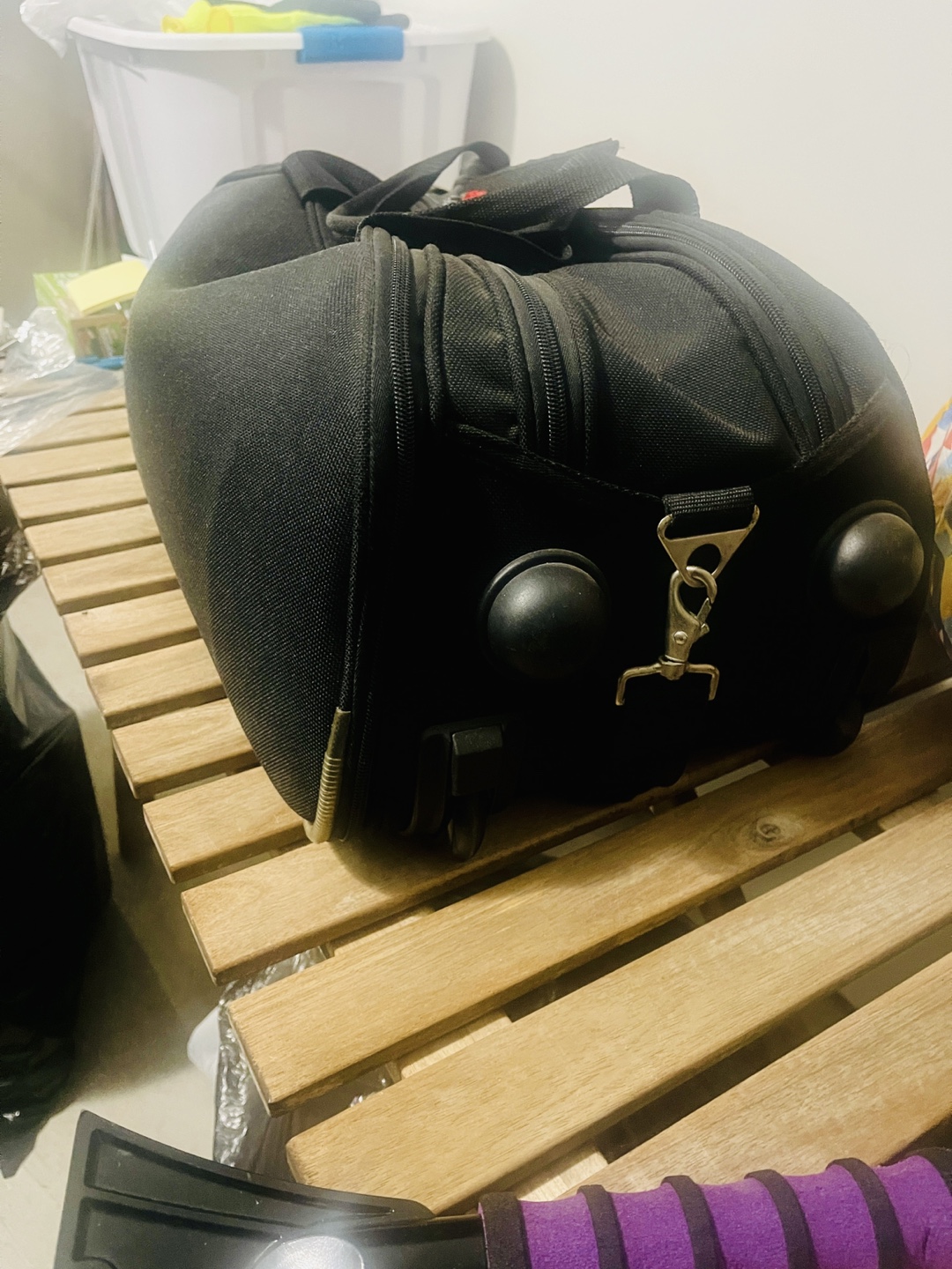 Black Rolling Suitcase - photo 2