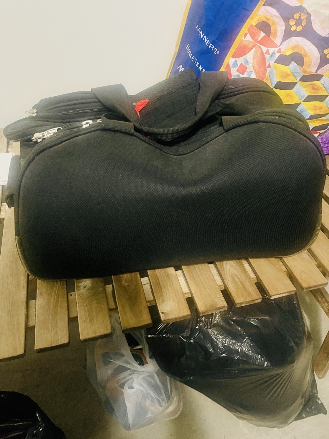 Black Rolling Suitcase