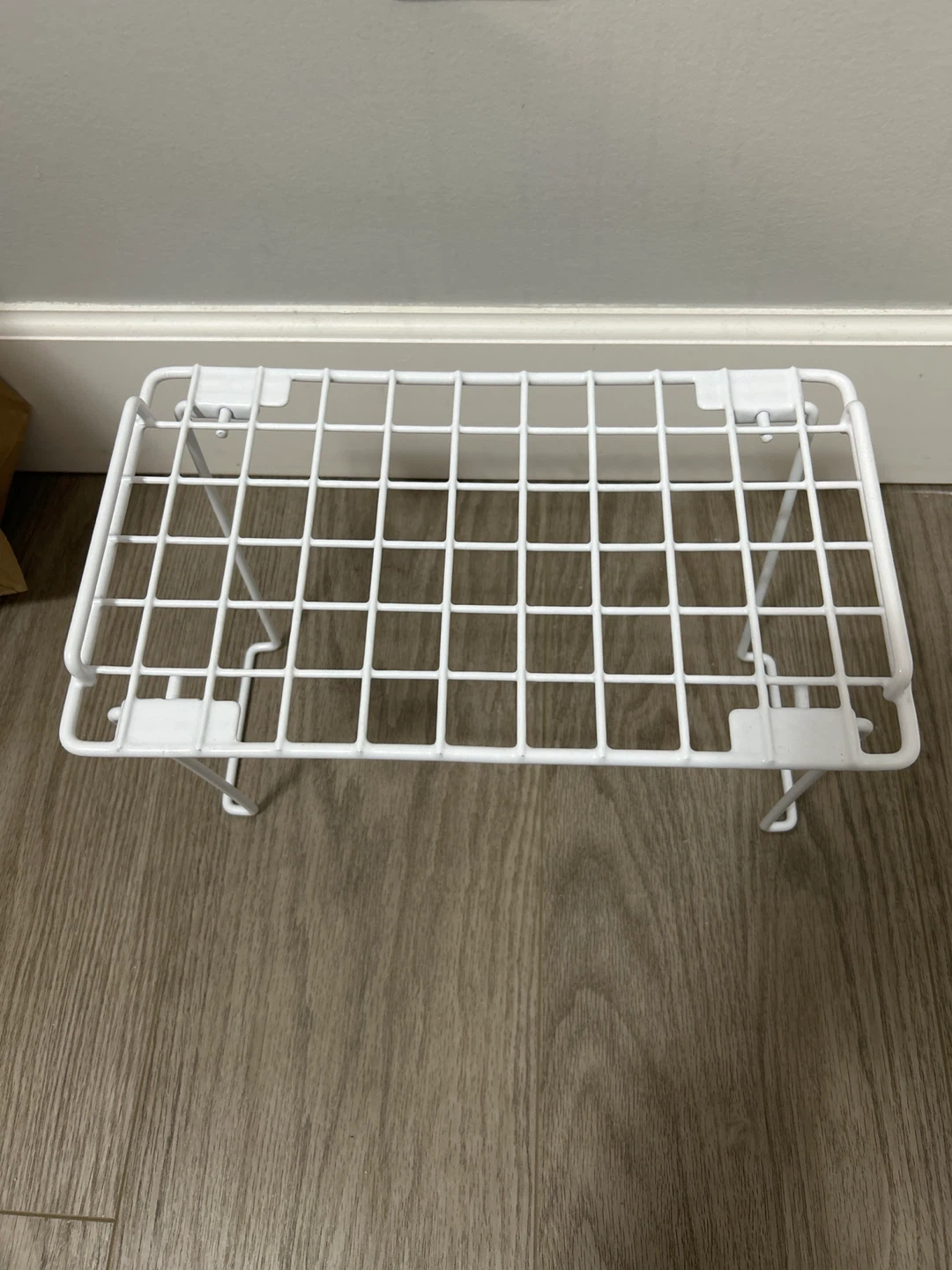 White Wire Shelf Organizer - photo 2