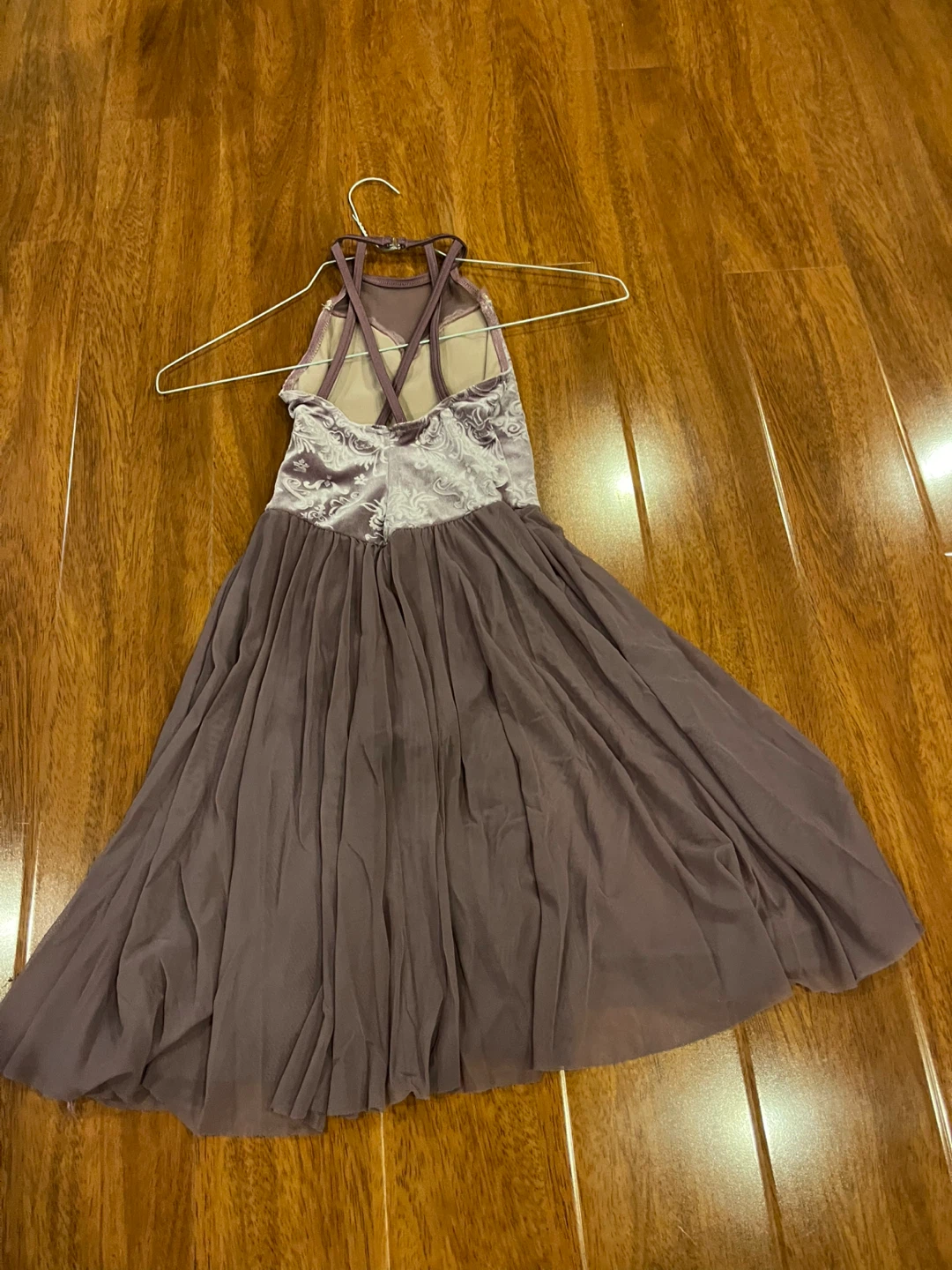 Purple ballet dance costume - photo 2