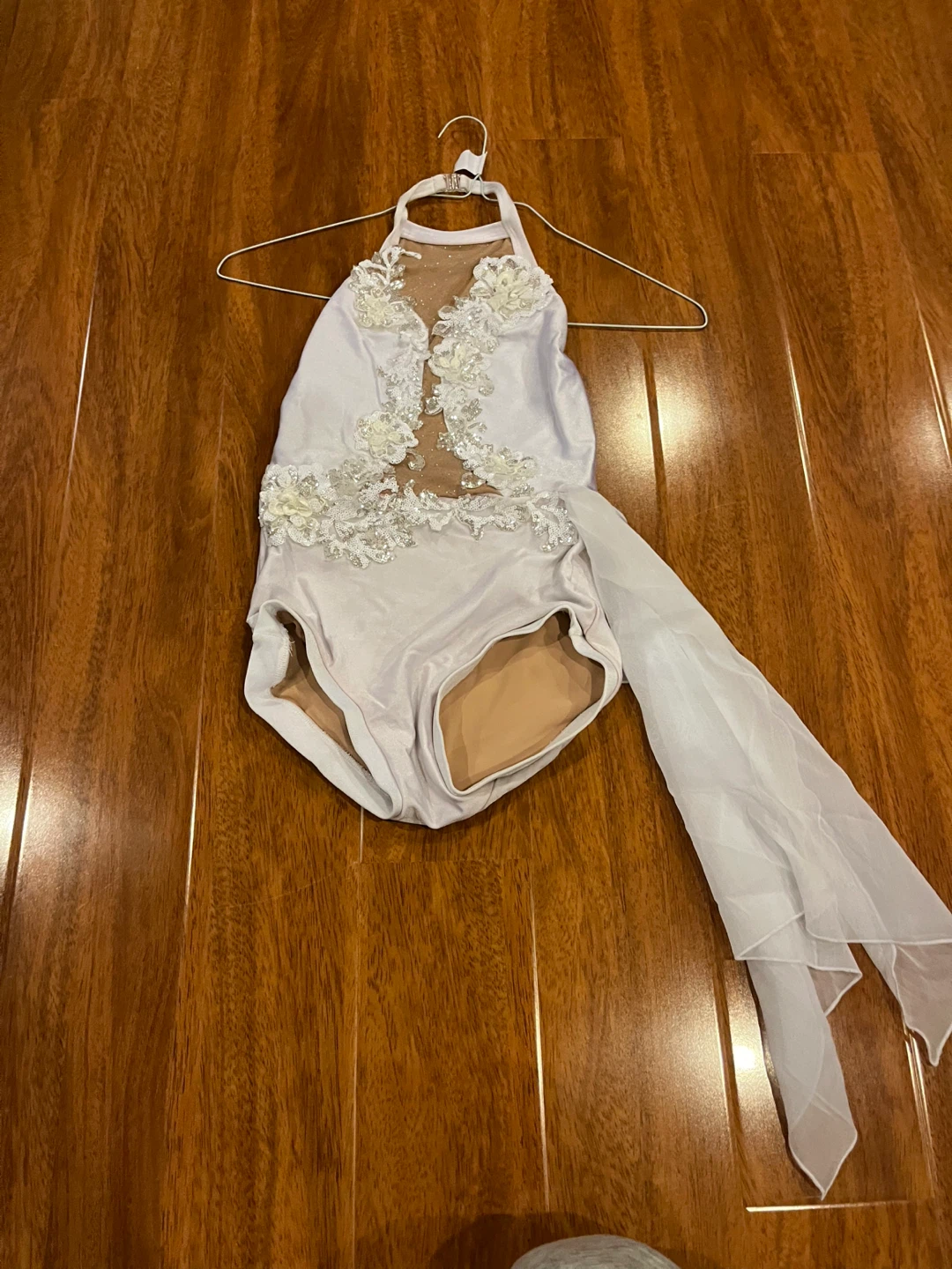 White dance costume
