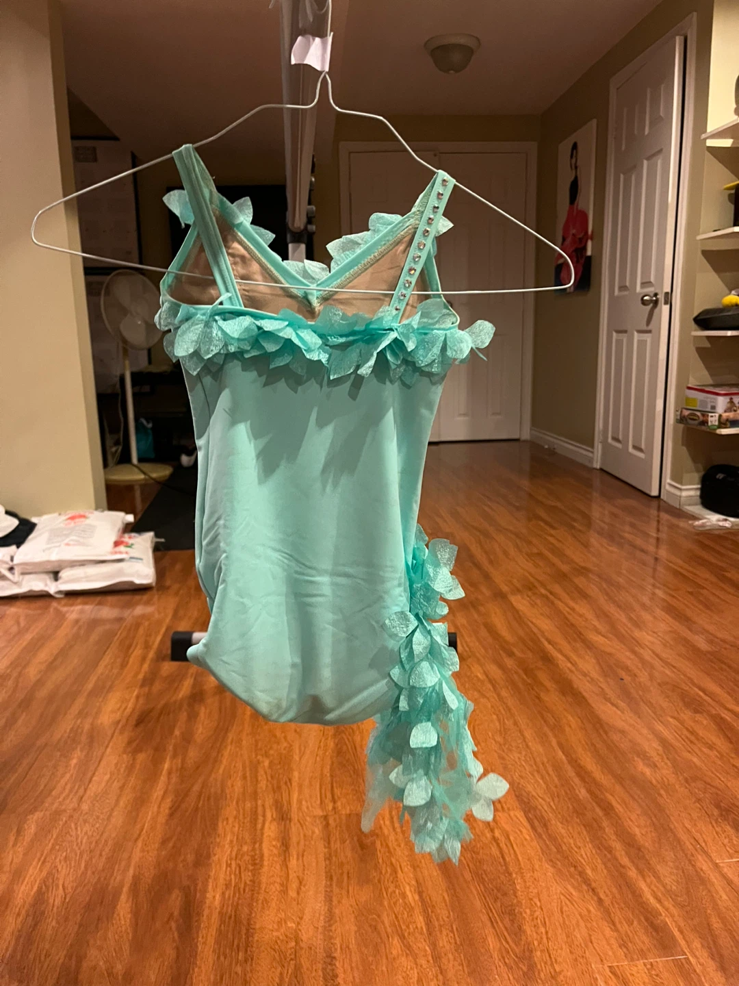 Teal dance costume - photo 2
