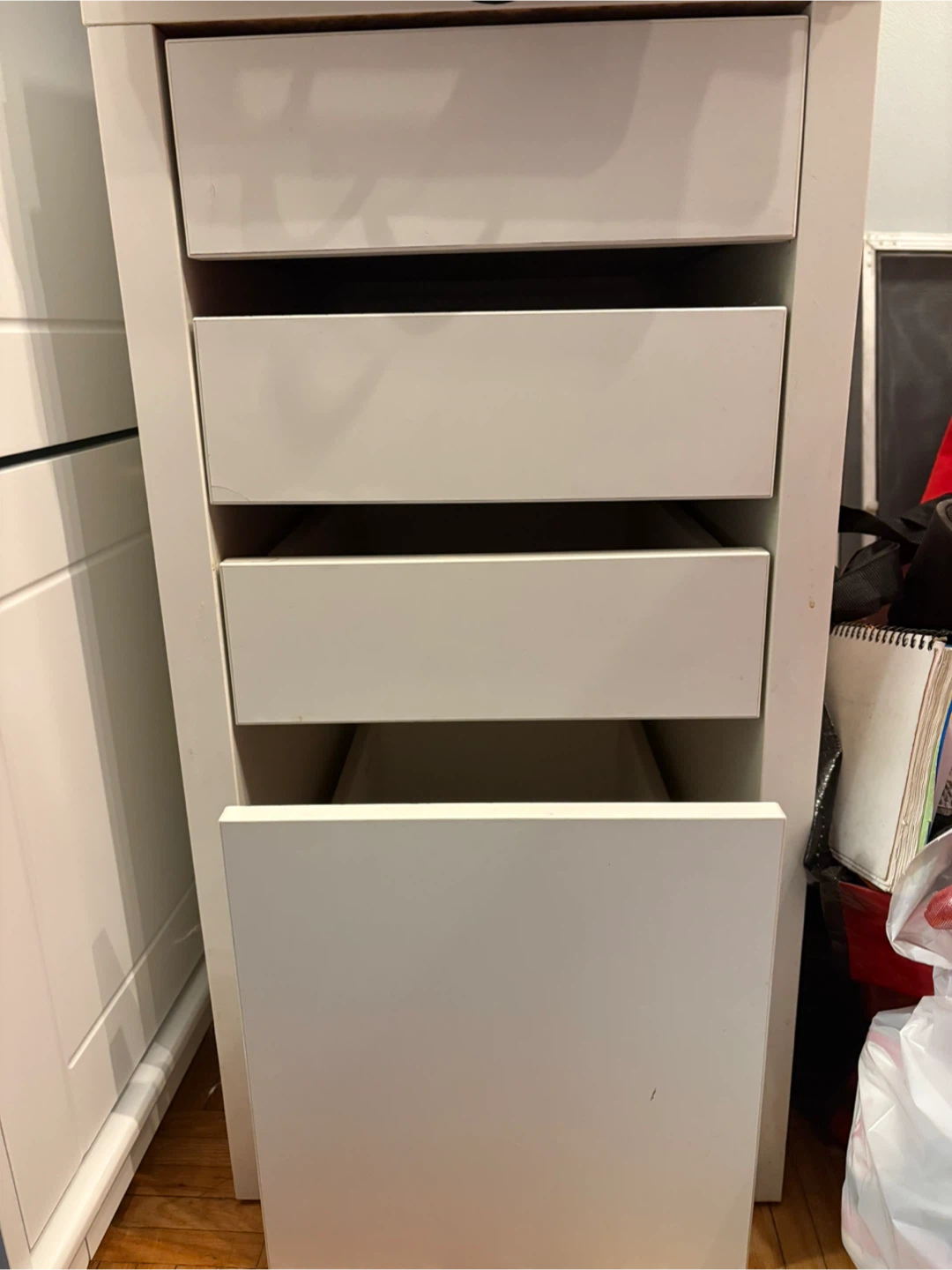 IKEA White Drawer Unit
